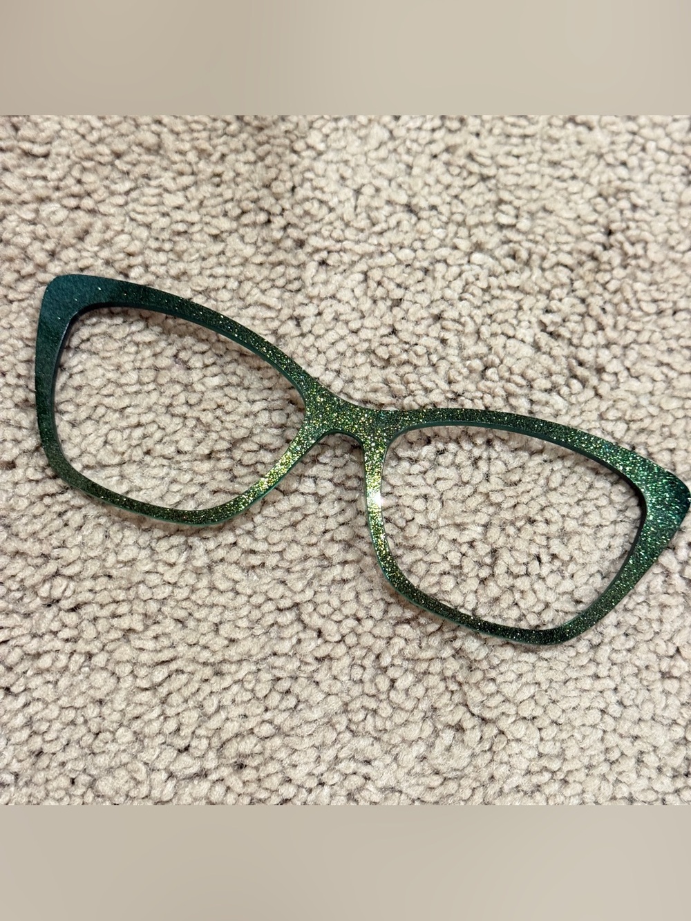 Green Sparkle Pair Eyewear Wanda Topper - NEW!